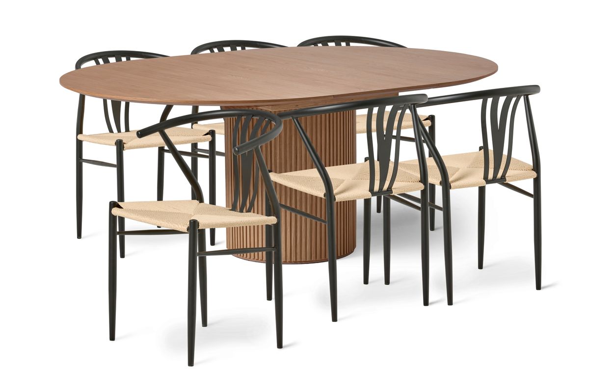 Astrid Matgrupp med 6 stolar Yngve