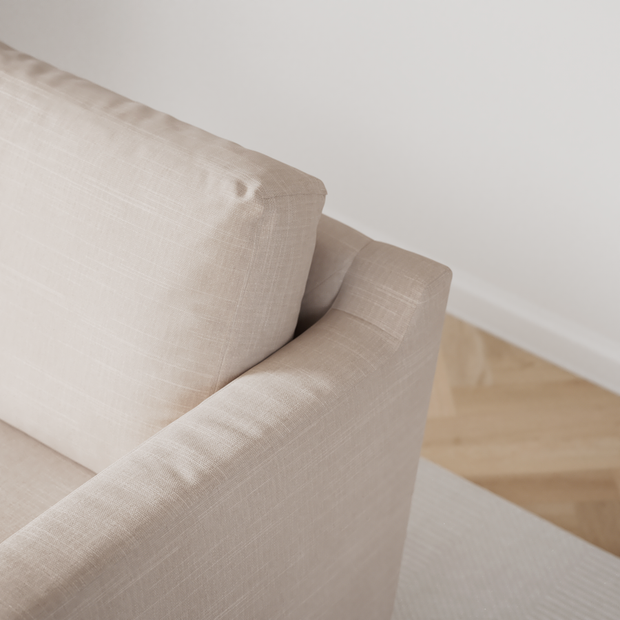 Friday 3-sits soffa med schäslong vänster view 5