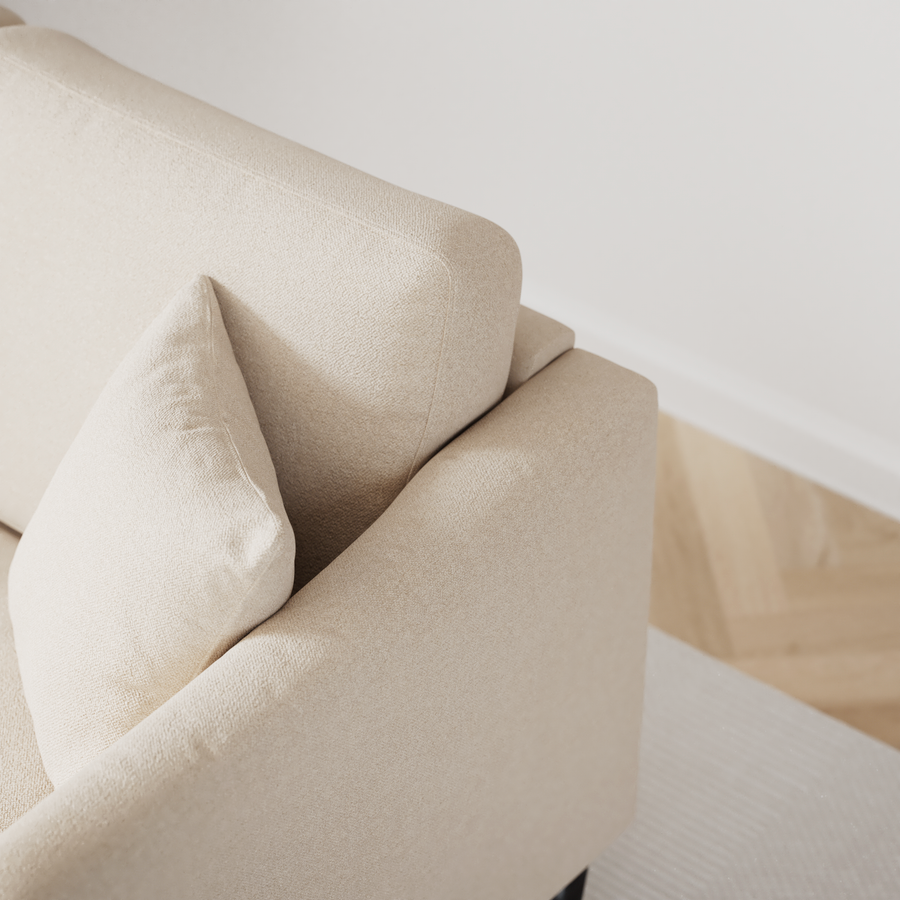 Eden 2-sits soffa med schäslong view 6