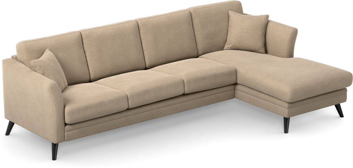 Eden 3-sits soffa med schäslong view 2