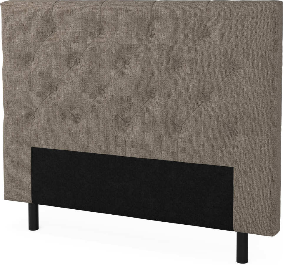 Delux Pikerad Låg Sänggavel