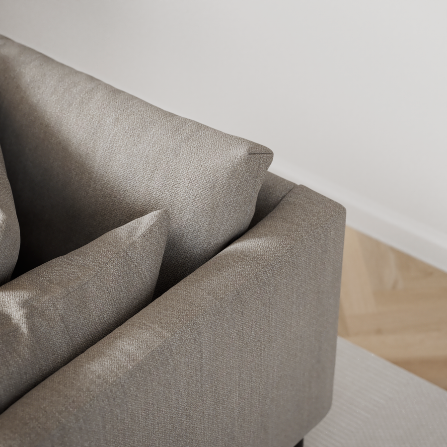 Harper 4-sits med schäslong XL höger view 6