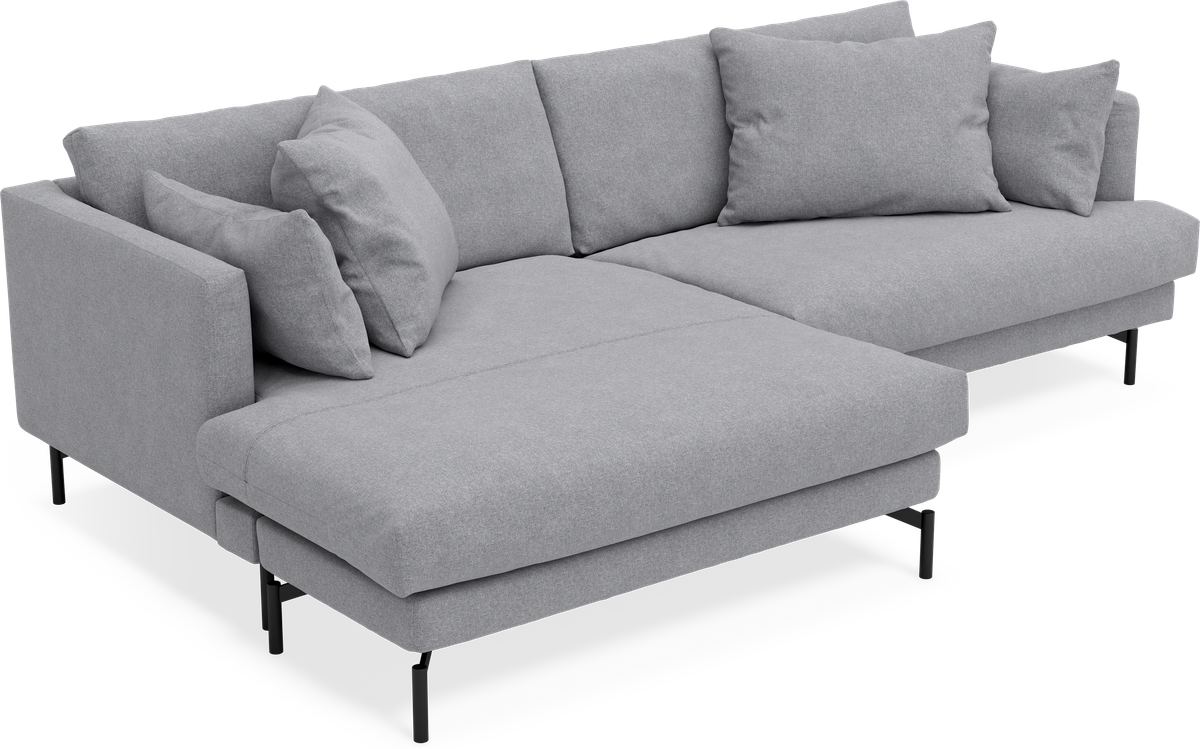 Harper 4-sits med schäslong XL vänster view 3