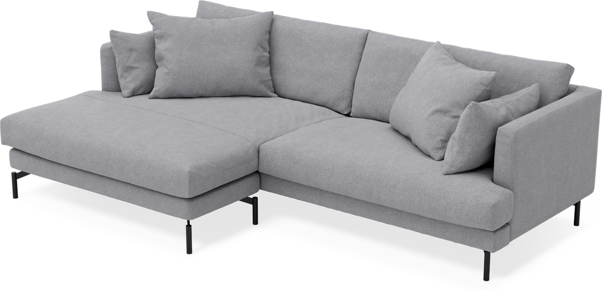 Harper 4-sits med schäslong XL vänster view 4