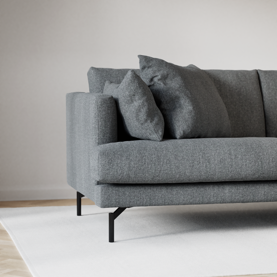 Harper 4-sits med schäslong XL vänster view 6