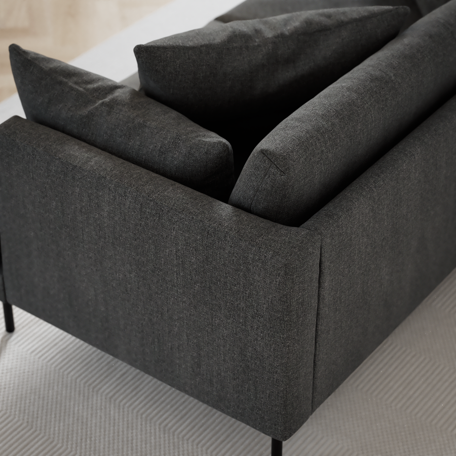 Harper 4-sits med schäslong XL vänster view 9