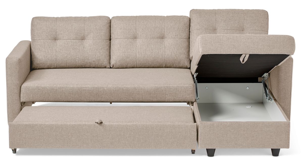 Rio Bäddsoffa 3-sits med flyttbar schäslong view 4