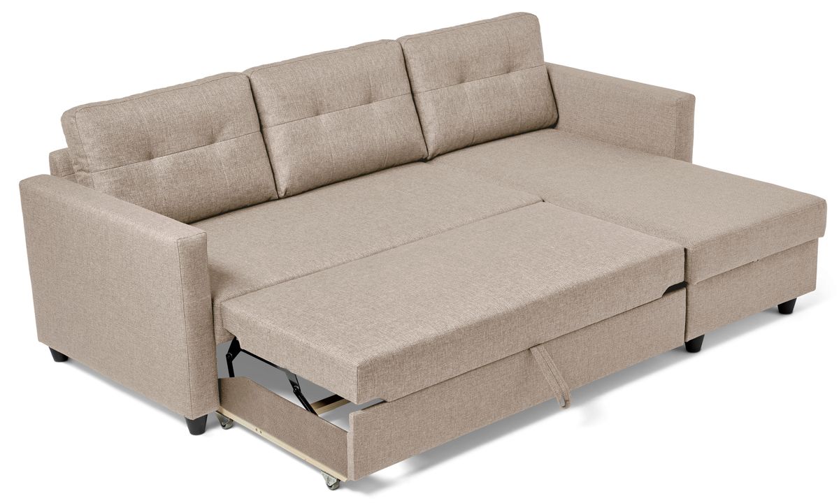 Rio Bäddsoffa 3-sits med flyttbar schäslong view 5