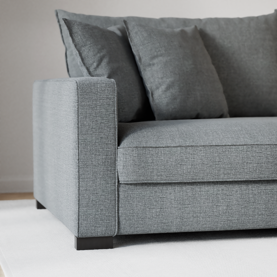 Rossi 2-sits med armstöd höger view 6