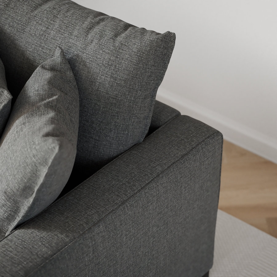 Rossi 2-sits med armstöd höger view 7