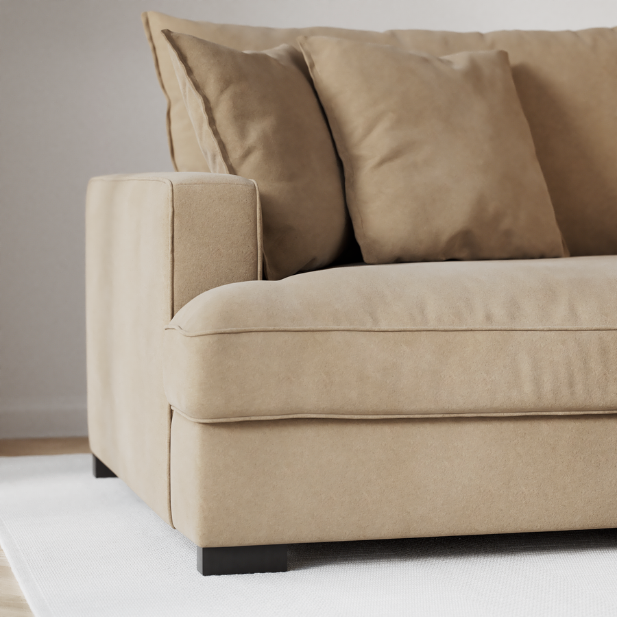 Rossi 2-sits med armstöd vänster view 6