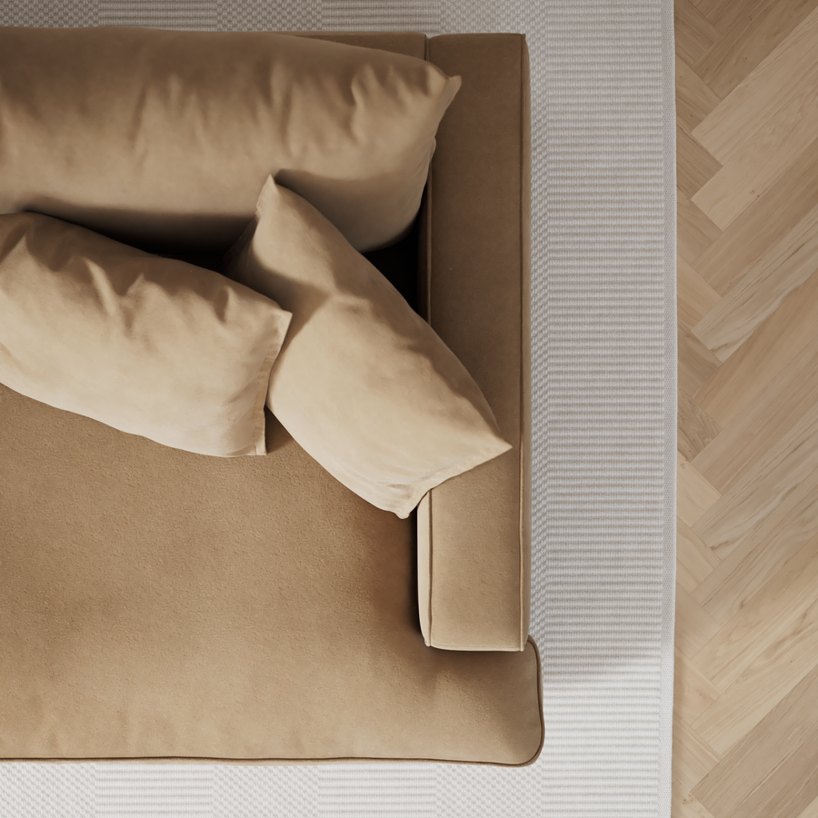 Rossi 2-sits med armstöd vänster view 8