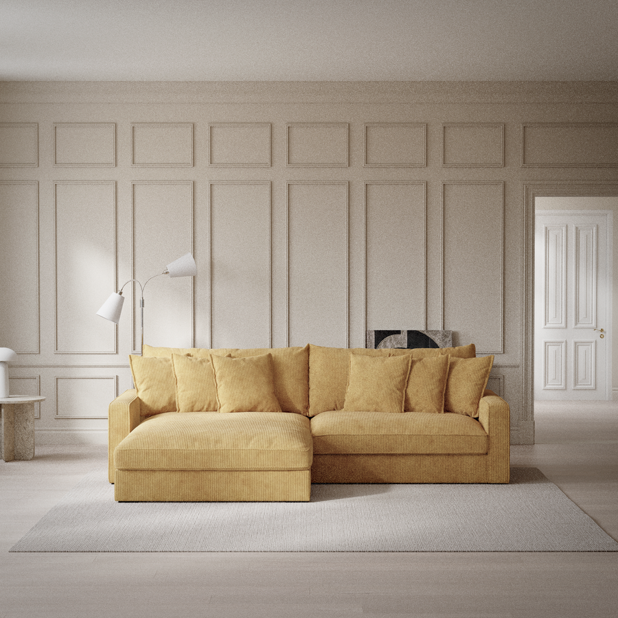 Rossi 2-sits soffa med schäslong XL vänster view 5