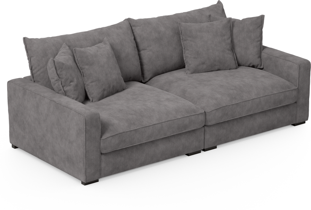 Rossi 3-sits soffa view 2