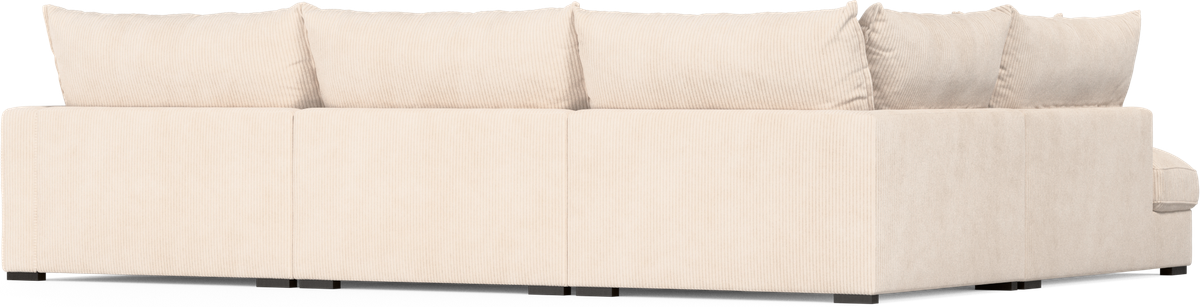 Rossi 3-sits soffa med divan vänster view 4