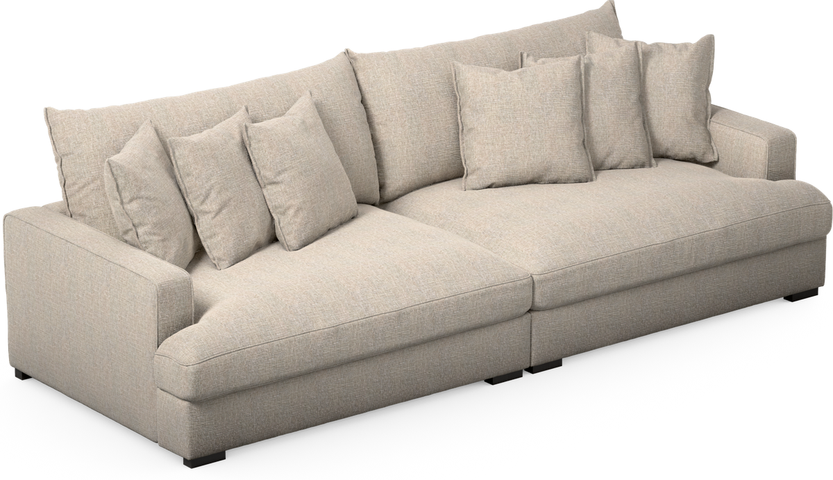 Rossi 4-sits soffa view 2