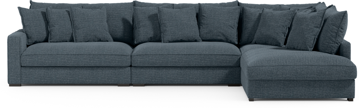 Rossi 4-sits soffa med divan höger