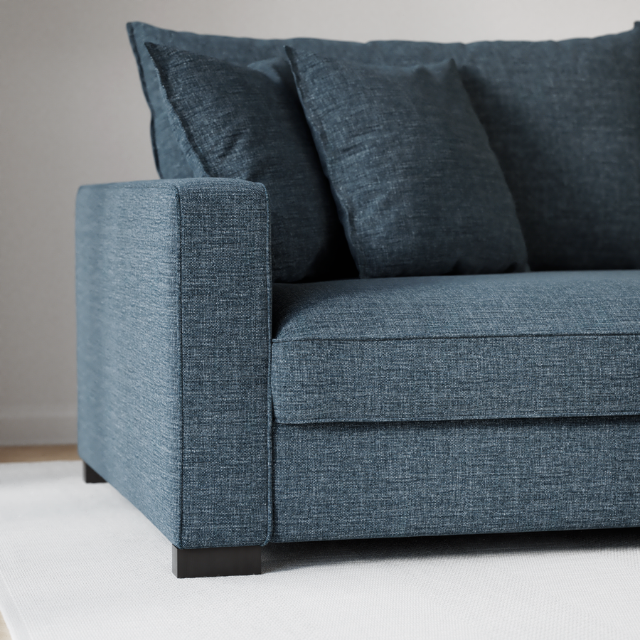 Rossi 4-sits soffa med divan höger view 6