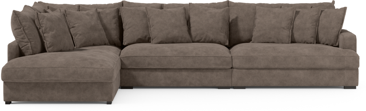 Rossi 4-sits soffa med divan vänster