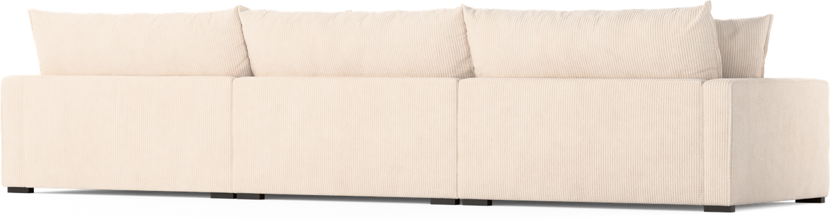 Rossi 4-sits soffa med schäslong XL höger view 4