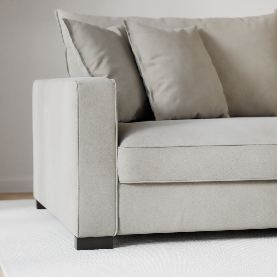 Rossi 4-sits soffa med schäslong XL vänster view 6