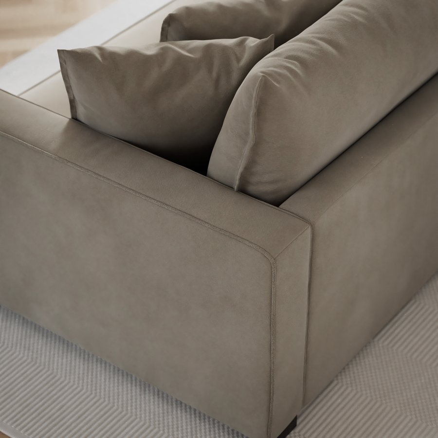 Rossi 4-sits soffa med schäslong XL vänster view 9