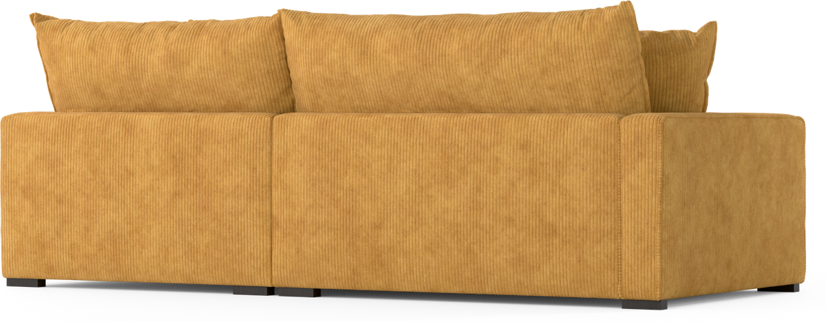 Rossi 2-sits soffa med divan höger view 4