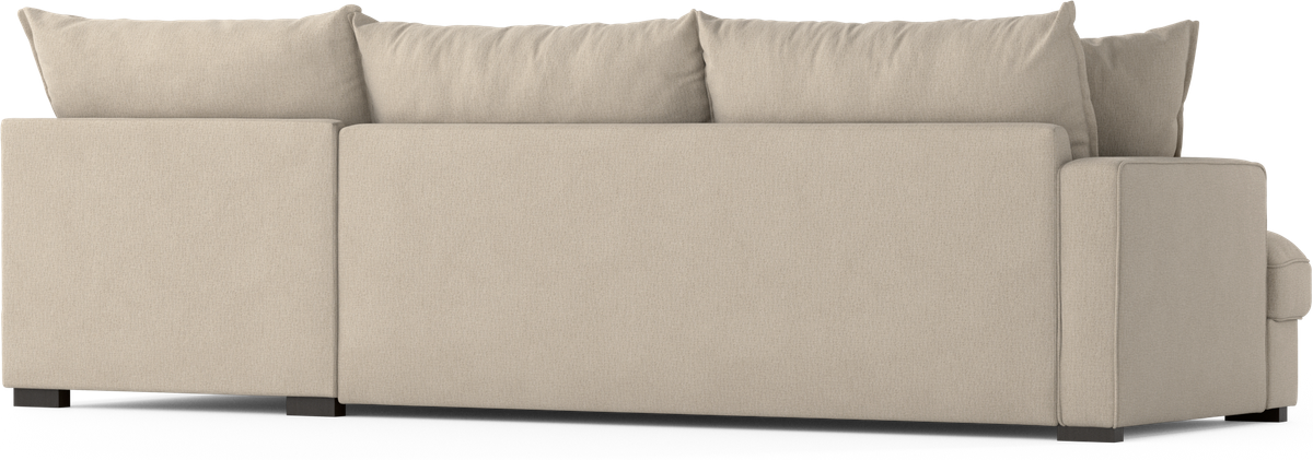 Mila 3-sits soffa med divan höger view 4