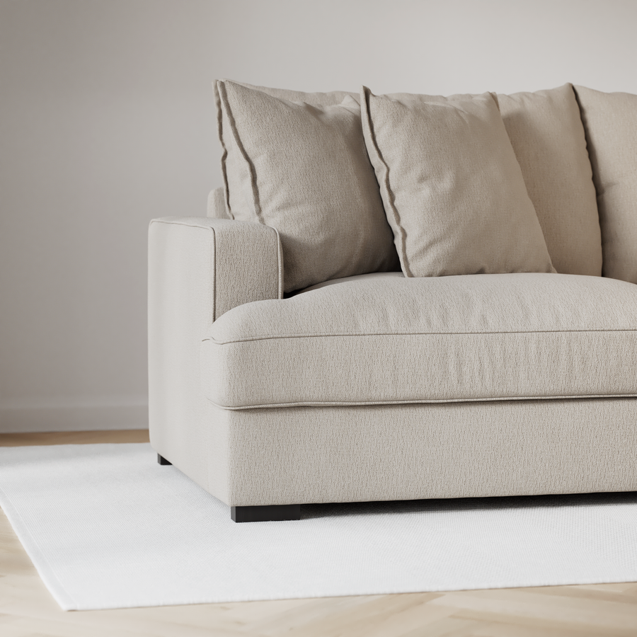 Mila 3-sits soffa med divan höger view 5