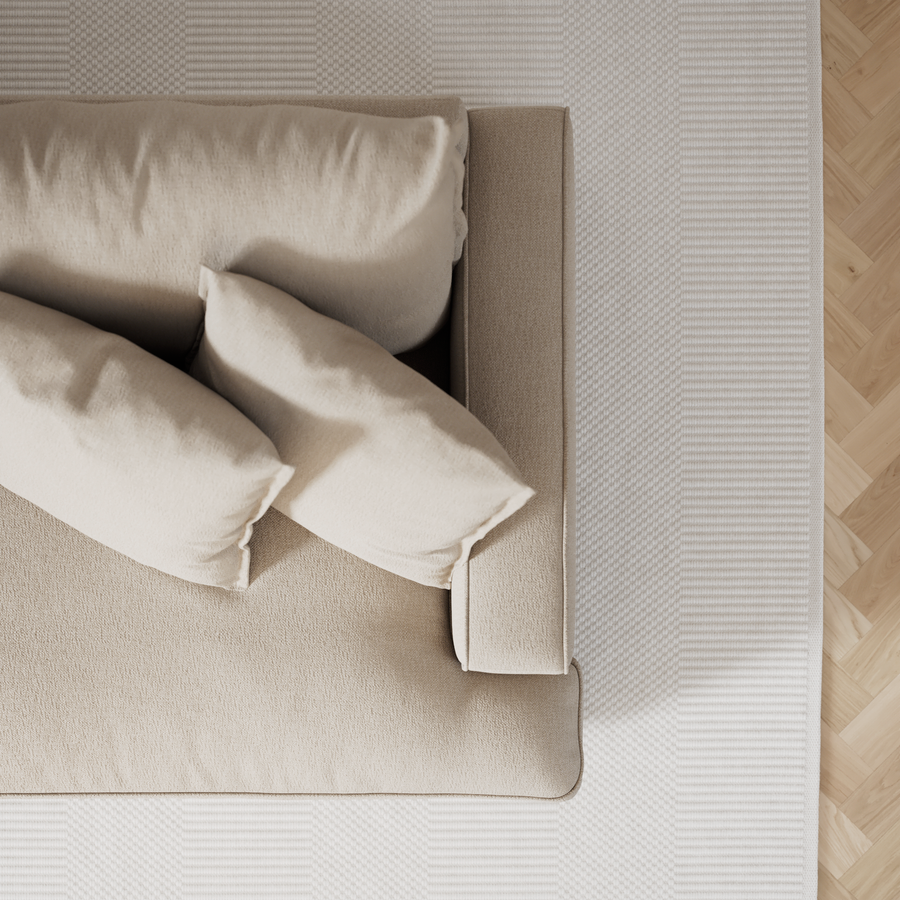 Mila 3-sits soffa med divan höger view 7