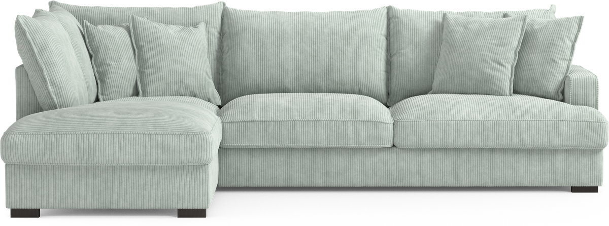 Mila 3-sits soffa med divan vänster