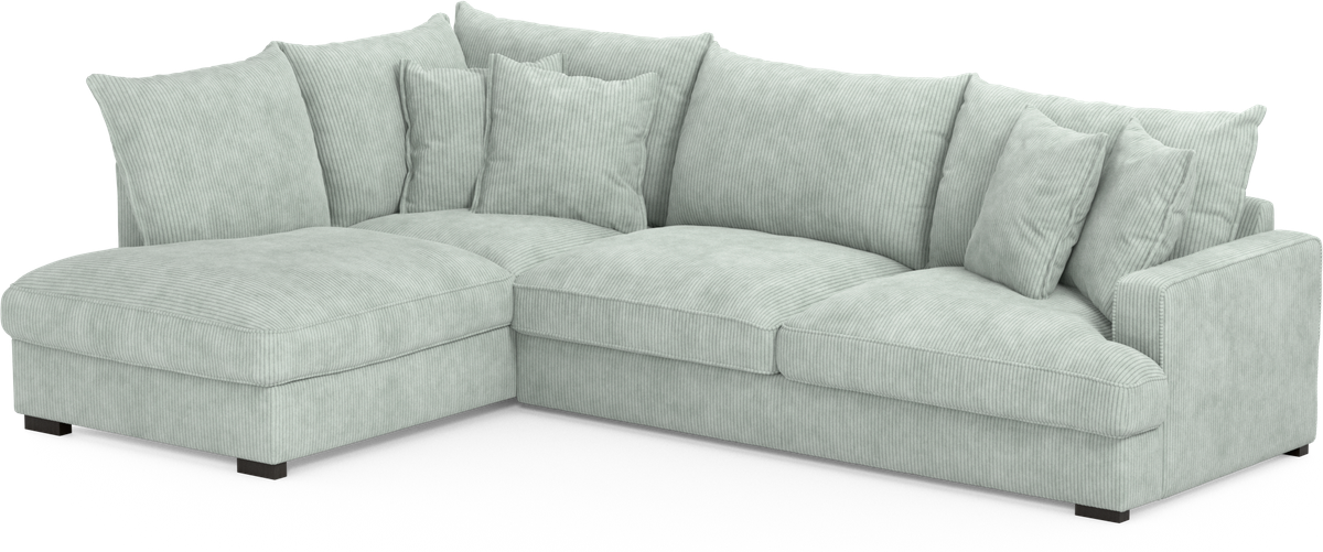 Mila 3-sits soffa med divan vänster view 3