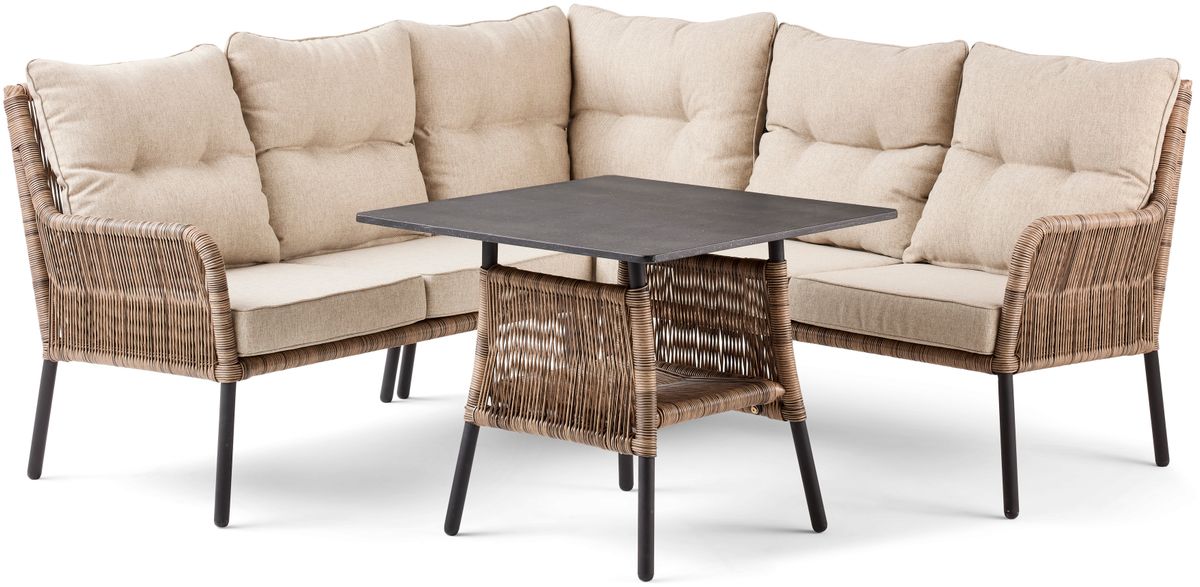 Mallorca Utegrupp med soffa och bord