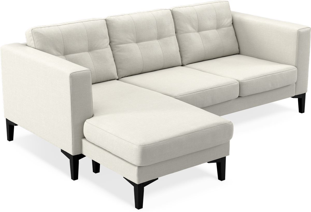 Rio 3-sits soffa med schäslong vänster view 3