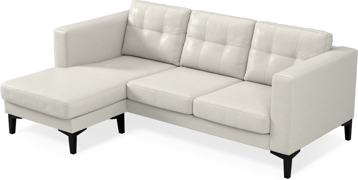 Rio 3-sits soffa med schäslong vänster view 4