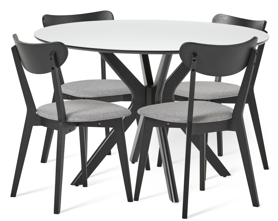 Lucas Matgrupp med 4 stolar Ludvig