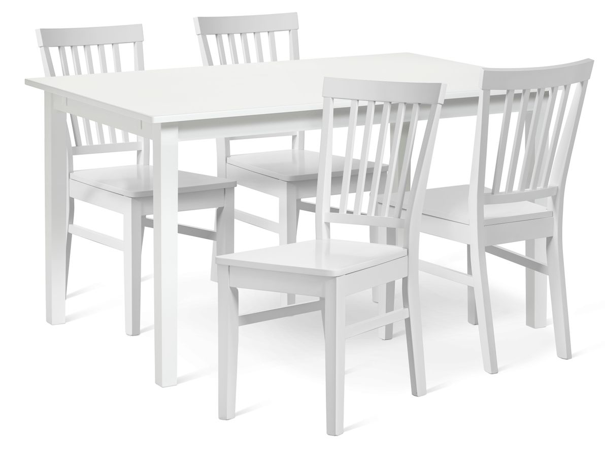 Ingrid Matgrupp med 4 stolar Ingrid