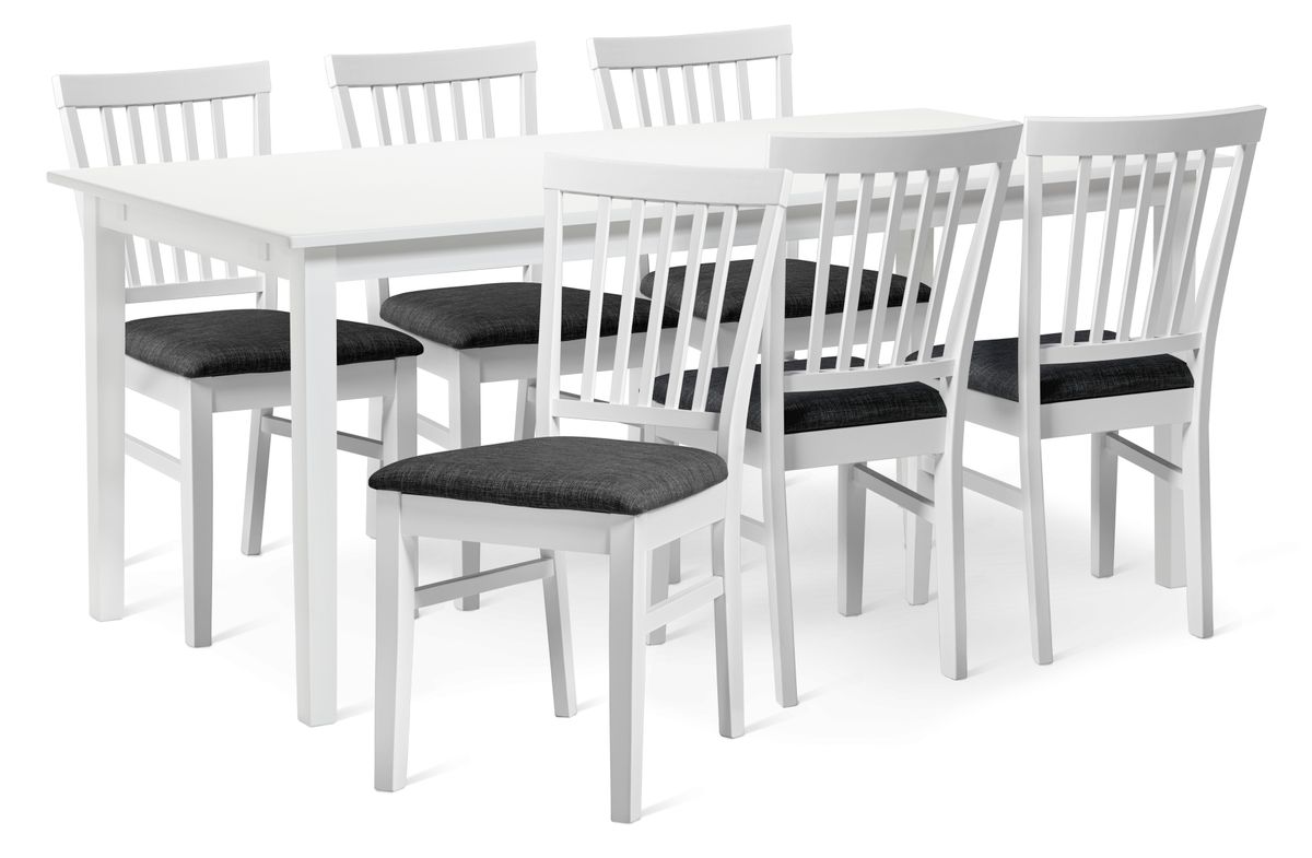 Ingrid Matgrupp med 6 stolar Ingrid