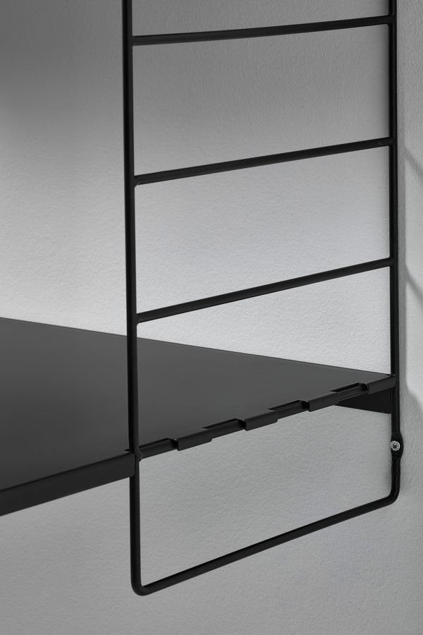 Wera Vägghylla byggbar med skrivbordsdel view 2