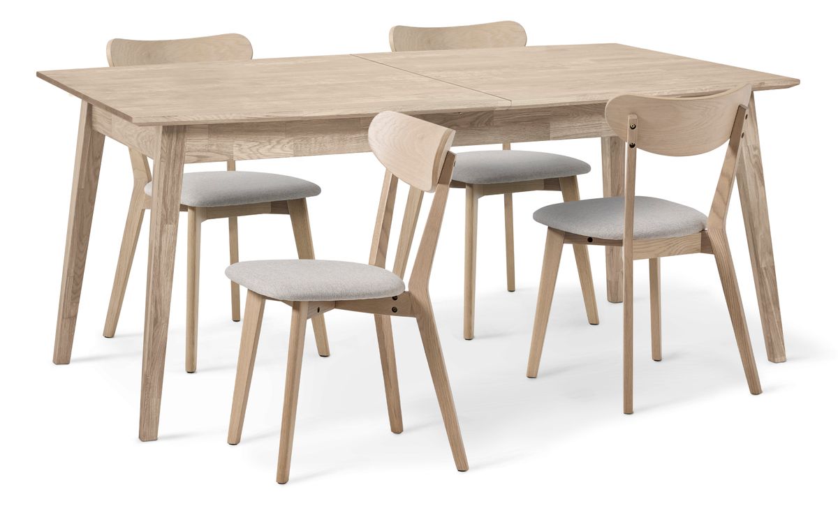 Ekerö Matgrupp med 4 stolar Ludvig