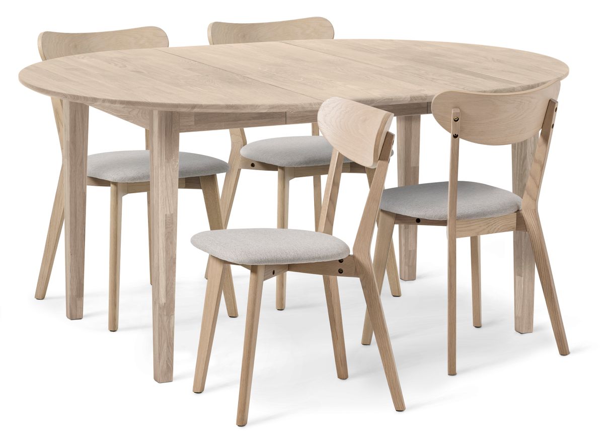 Ekerö Matgrupp med 4 stolar Ludvig view 2