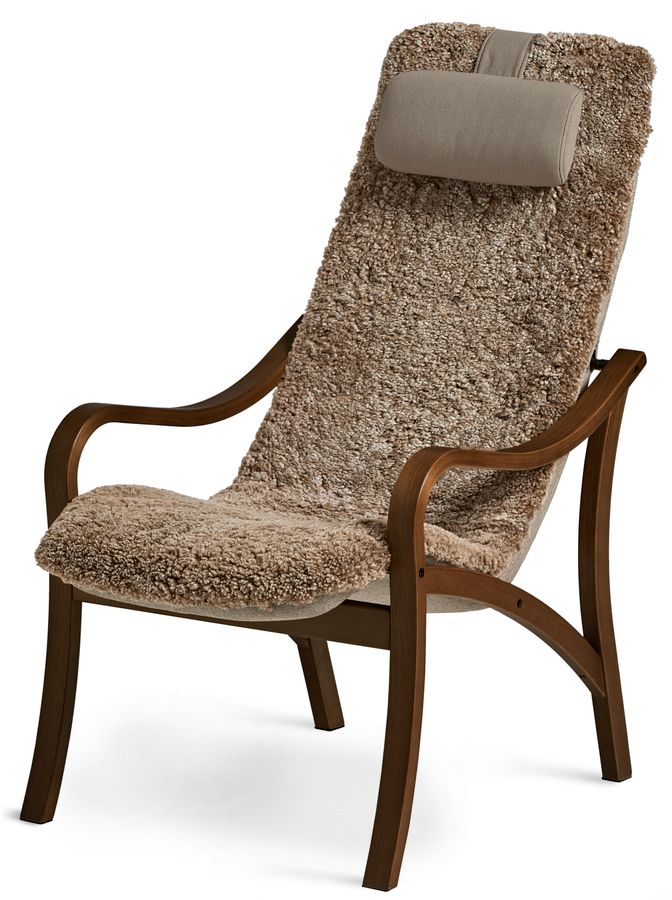 Anne Fåtölj med fotpall view 2