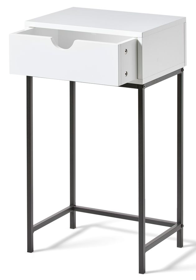 Plint Sängbord med 1 låda view 2