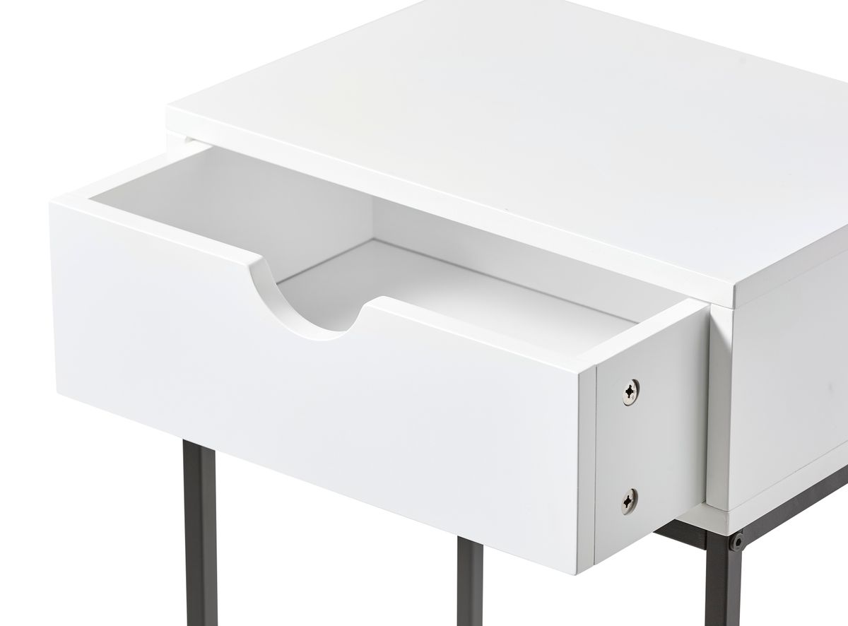 Plint Sängbord med 1 låda view 3