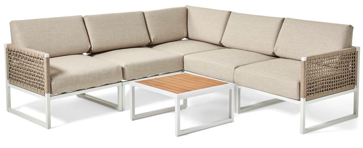 Avalon Utesoffa med soffbord L 65 cm