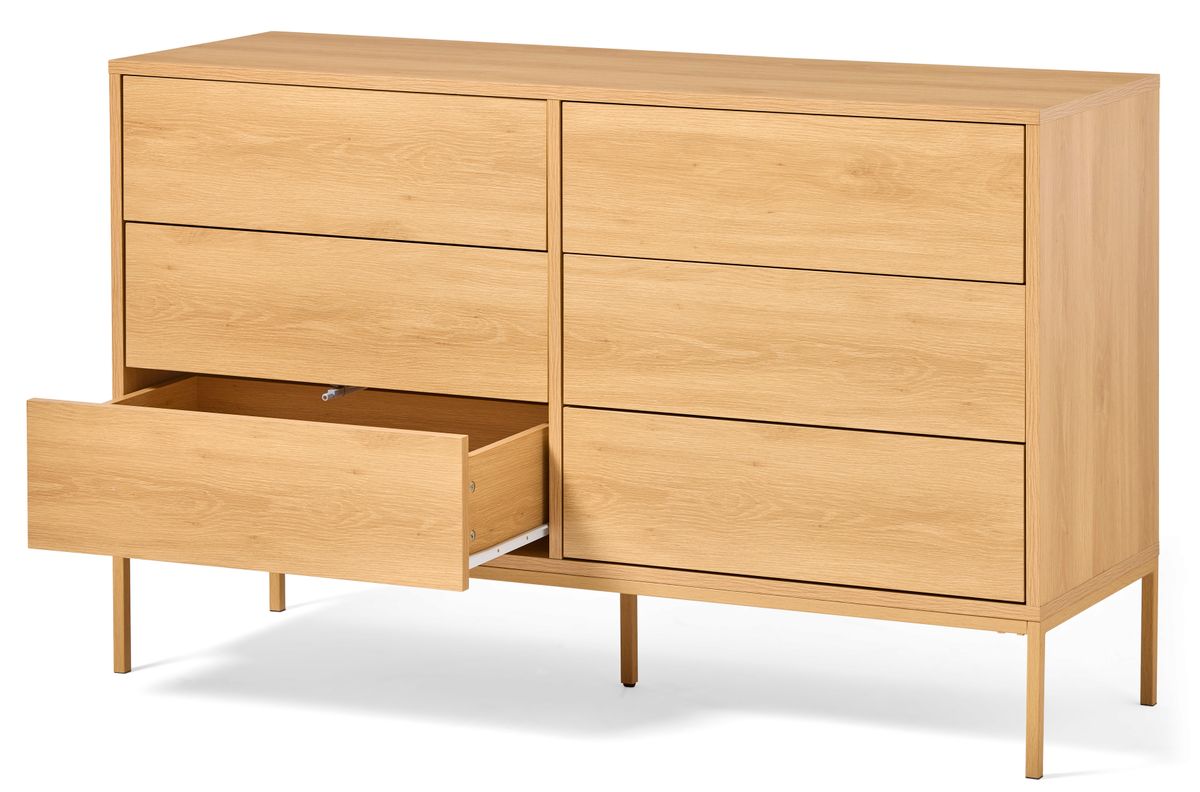 Fransy Byrå med 6 lådor view 6