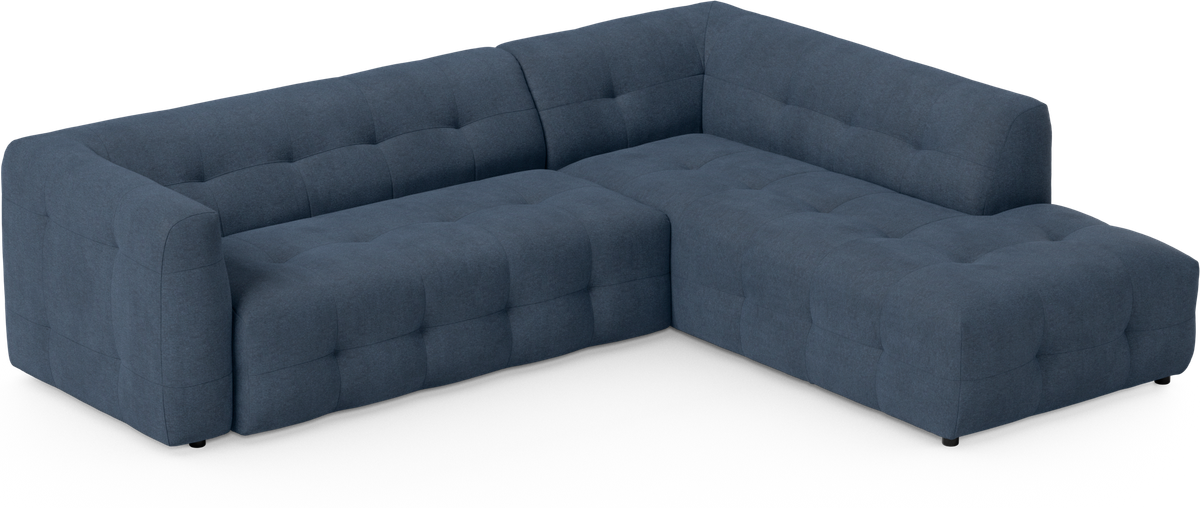 Bella 3-sits soffa med divan höger view 2