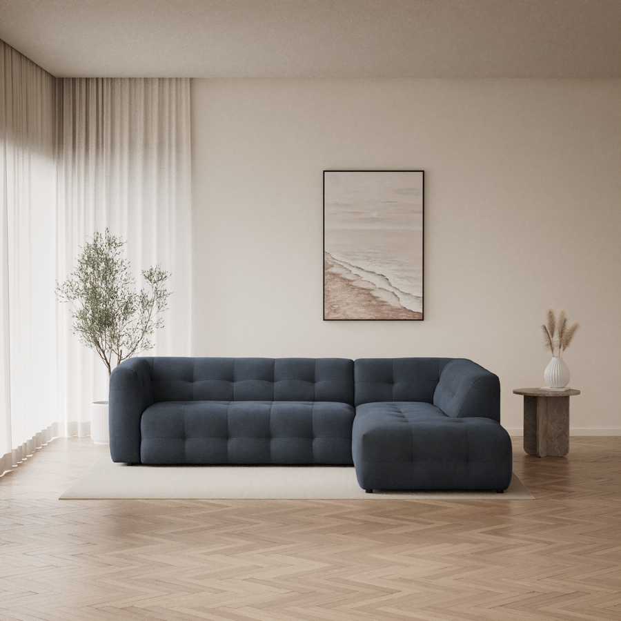 Bella 3-sits soffa med divan höger view 5