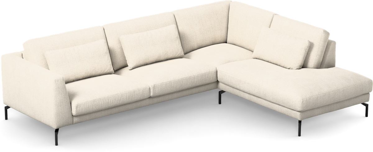 Willow 3-sits soffa med divan höger view 2