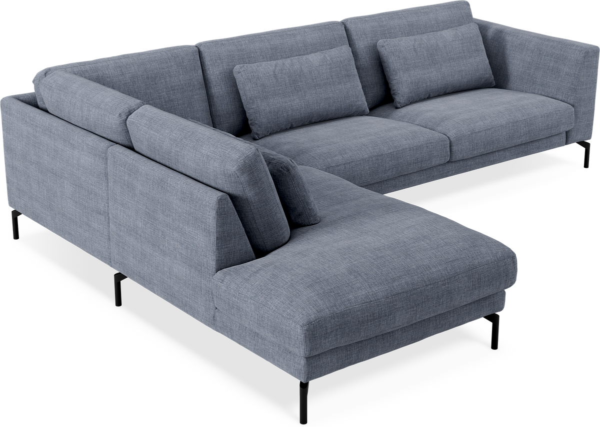 Willow 3-sits soffa med divan vänster view 2